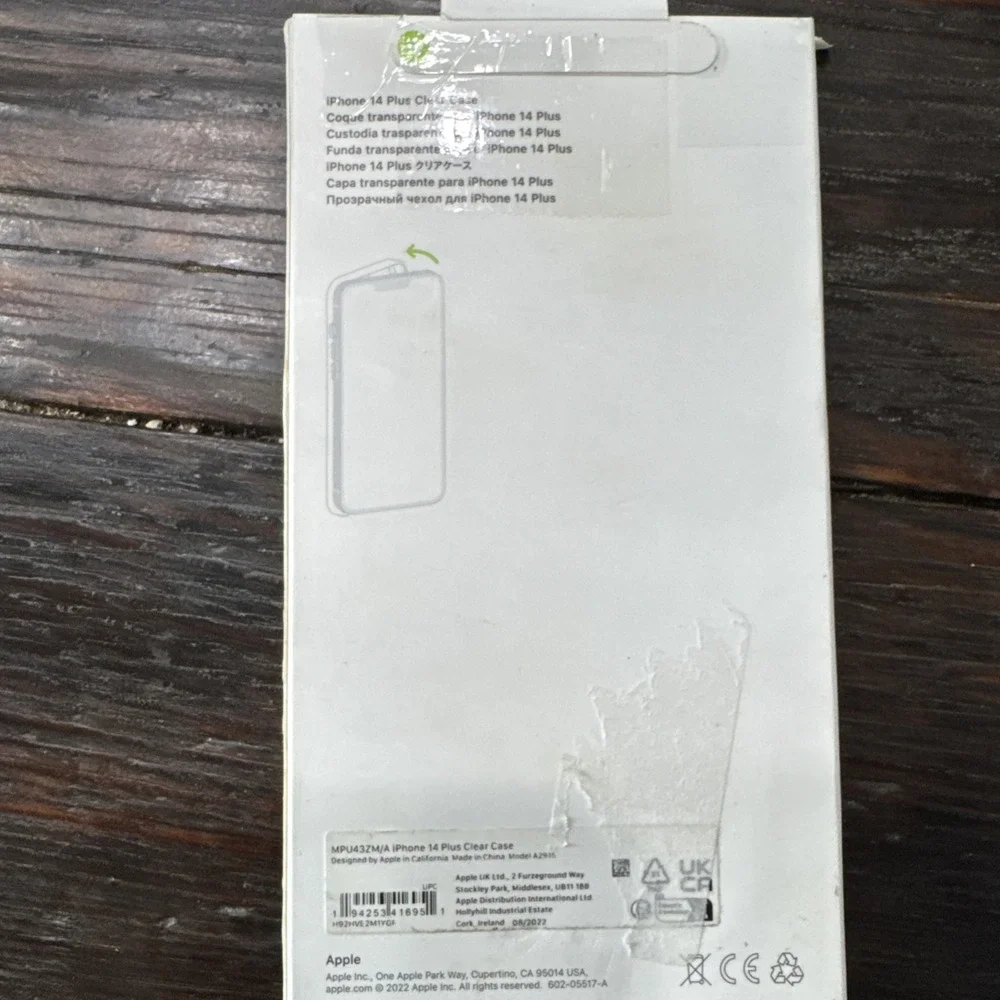 GENUINE Apple iPhone 14 Plus Clear Case MagSafe‎ Original New